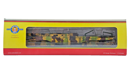 OXFORD RAIL OO GAUGE - OR76BOOM03 - RAIL GUN WWI BOCHE BUSTER - BOXED