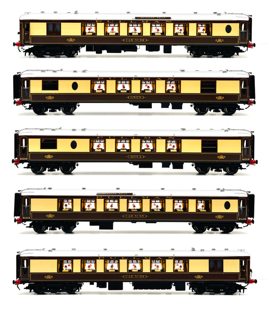 GOLDEN AGE MODELS OO GAUGE - BRIGHTON BELLE 5 CAR PULLMAN SET #3053 DCC FITTED