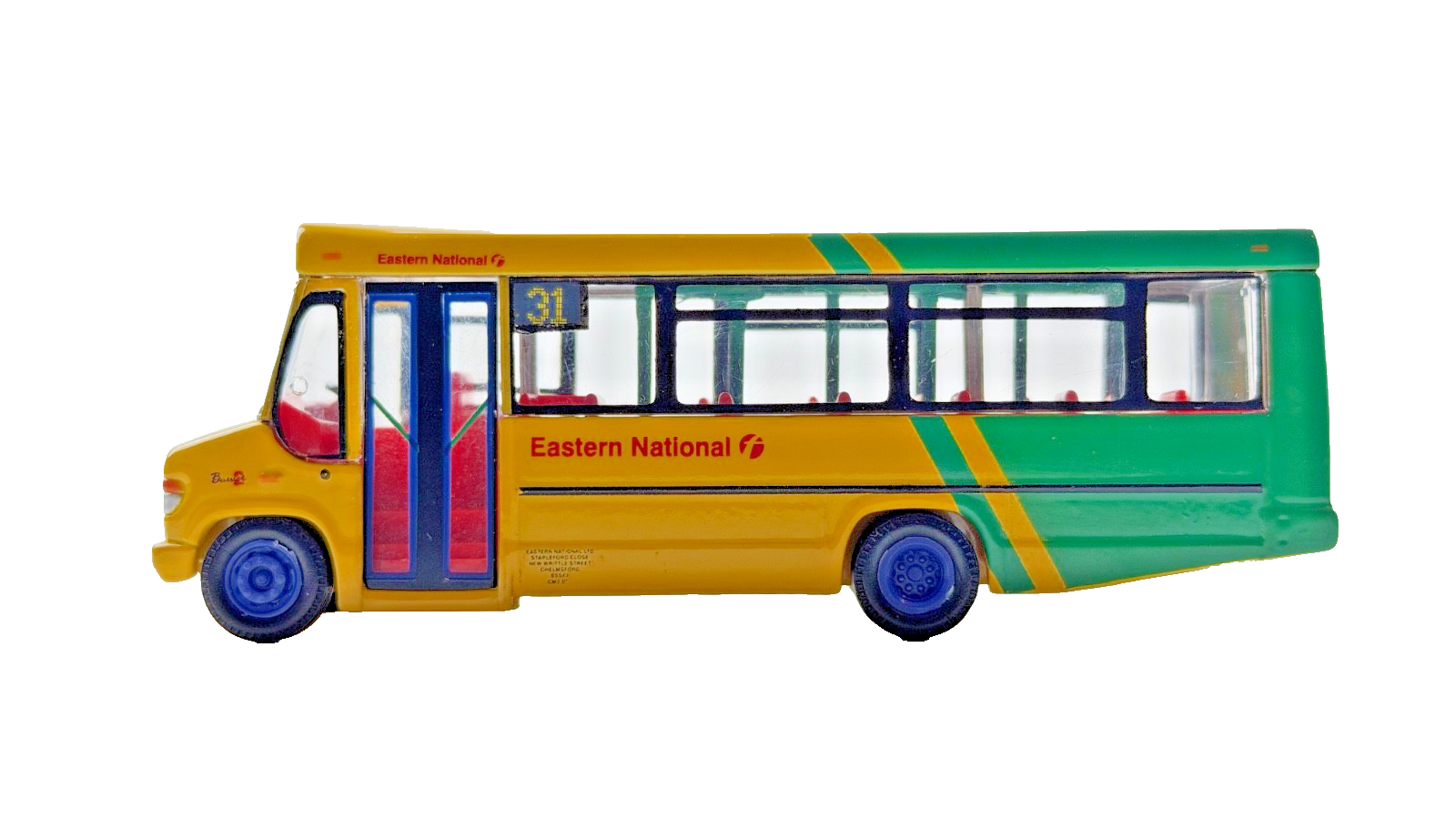 CORGI 1/76 SCALE - PLAXTON BEAVER FIRST EASTERN NATIONAL CHELMSFORD BUS UNBOXED
