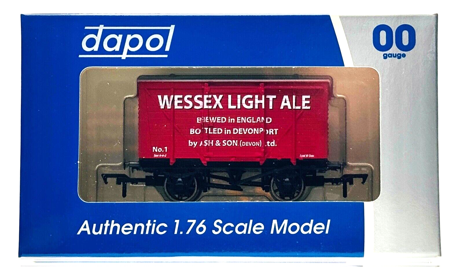 DAPOL 00 GAUGE - WESSEX LIGHT ALE DEVONPORT DEVON VENT NO.1 (BURNHAM LIMITED ED)