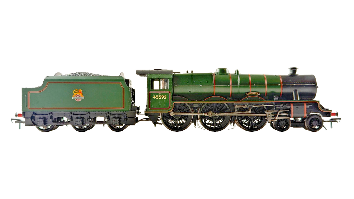 BACHMANN 00 GAUGE - 31-177DS - JUBILEE CLASS 45593 KOLHAPUR BR GREEN DCC SOUND