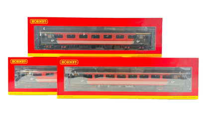 HORNBY OO GAUGE - R4943/R4944/R4944A - VIRGIN TRAINS MK2F COACHES X 3 BOXED
