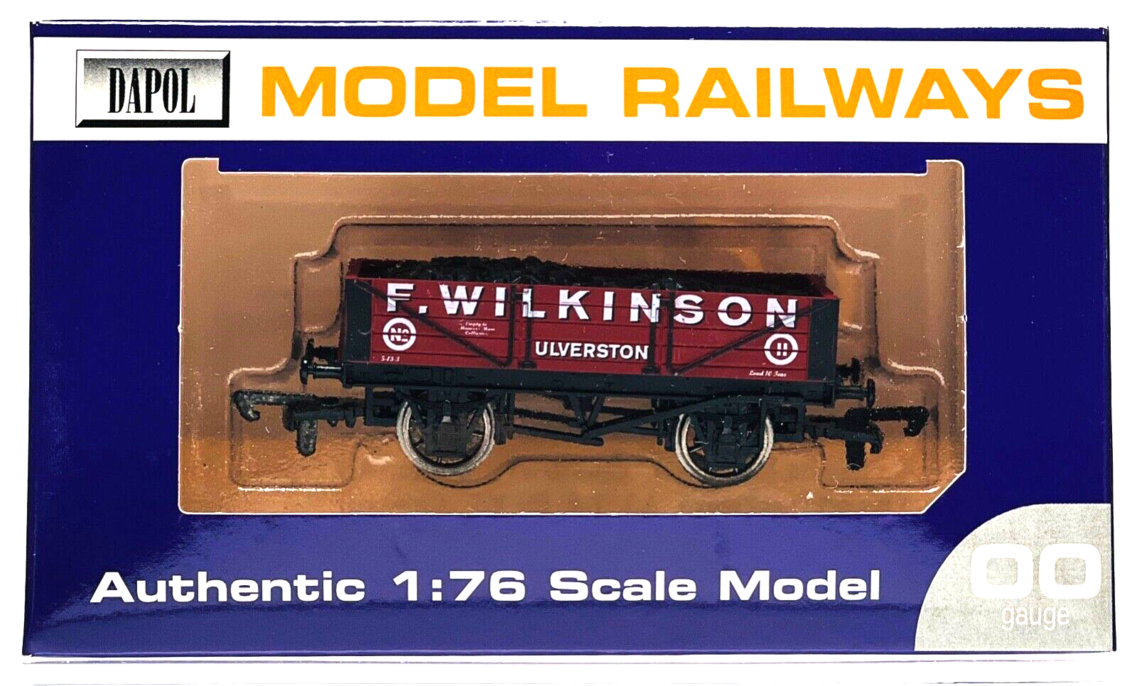 DAPOL 00 GAUGE - F. WILKINSON OF ULVERSTON PLANK WAGON NO.11 (LIMITED EDITION)