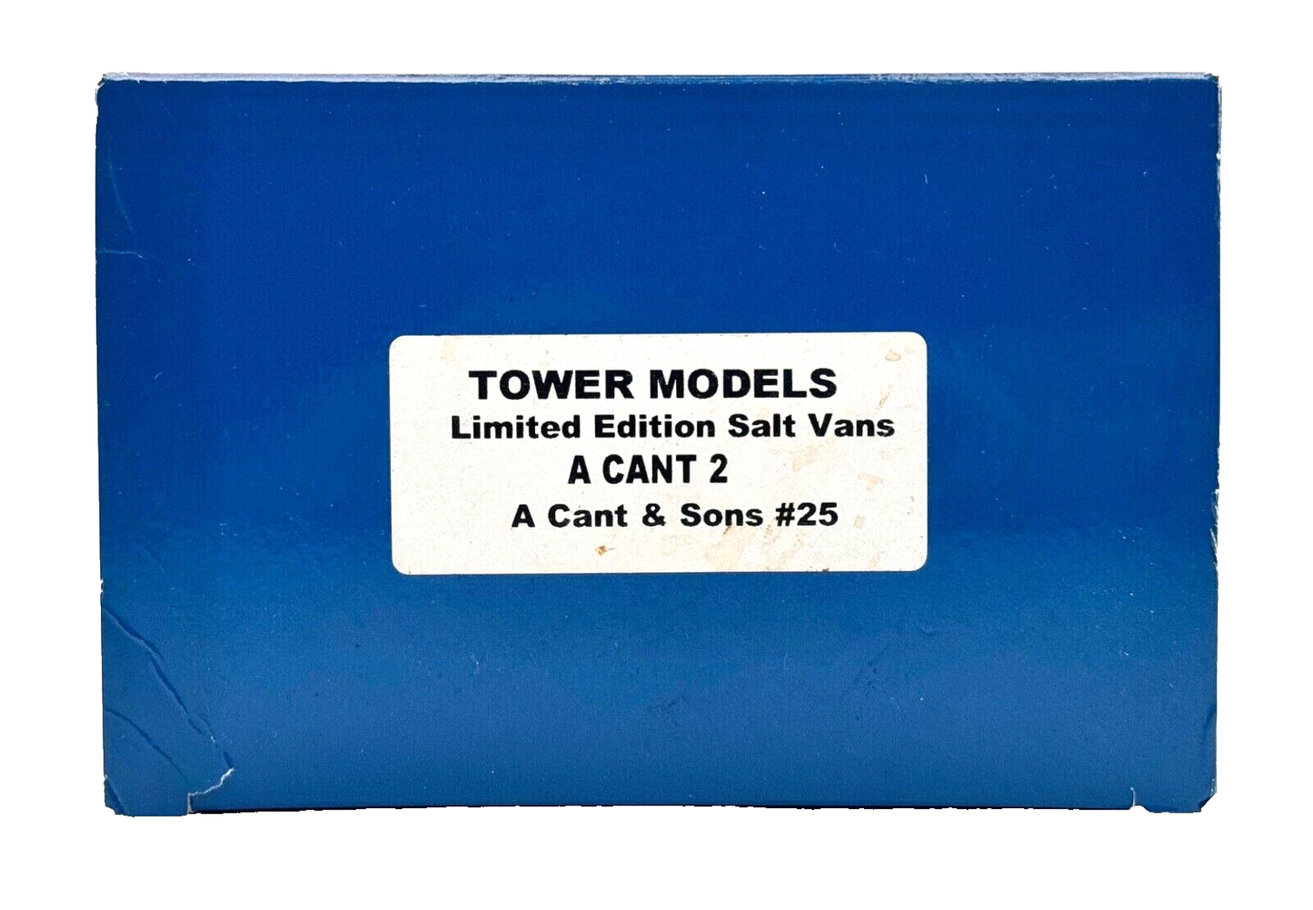 DAPOL O GAUGE - TOWER MODELS A CANT SALT MERCHANTS CANNING TOWN NO.25 - BOXED