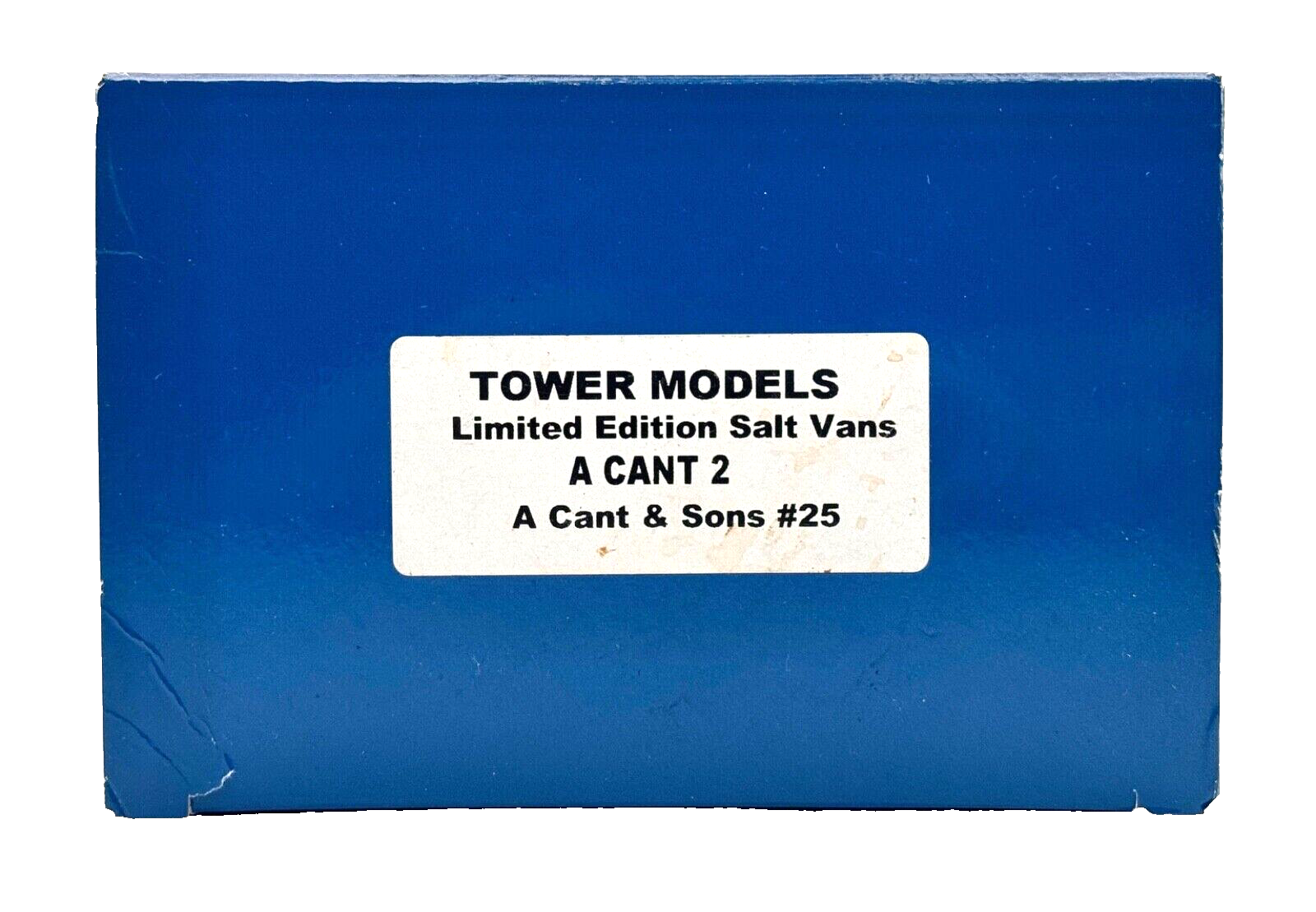 DAPOL O GAUGE - TOWER MODELS A CANT SALT MERCHANTS CANNING TOWN NO.25 - BOXED