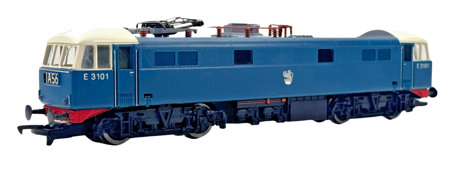 SILVER FOX MODELS 00 GAUGE - CLASS 86 ELECTRIC ORIGINAL BLUE E3101 LOCOMOTIVE