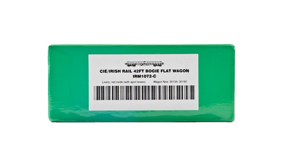 IRISH RAILWAY MODELS 00 GAUGE - IRM1072-C - CIE 42FT BOGIE FLAT WAGON RED OXIDE