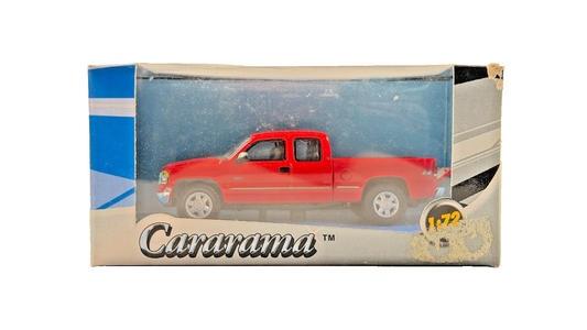 CARARAMA 1/72 SCALE GMC SIERRA PICK UP TRUCK RED BOXED