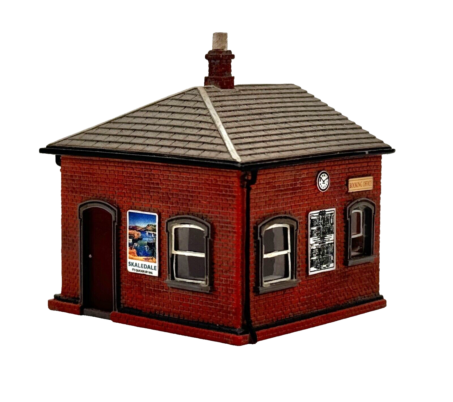 HORNBY 00 GAUGE SKALEDALE - R9530 - MAGNA STATION BOOKING OFFICE - UNBOXED