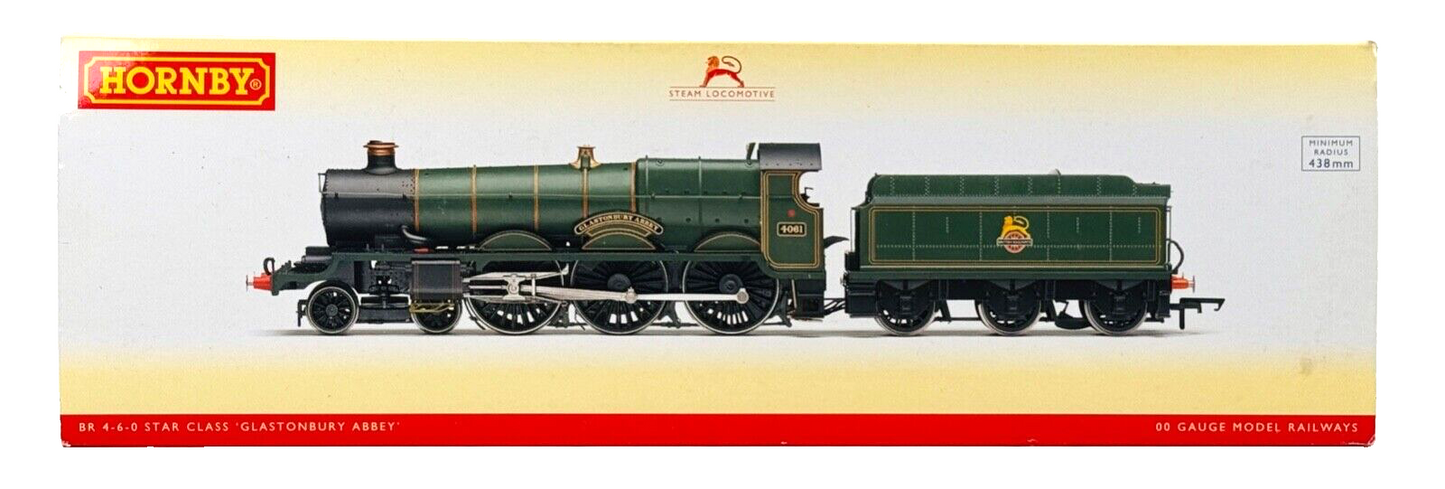 HORNBY 00 GAUGE - R3167 - BR GREEN 4-6-0 'GLASTONBURY ABBEY' - DCC TTS SOUND