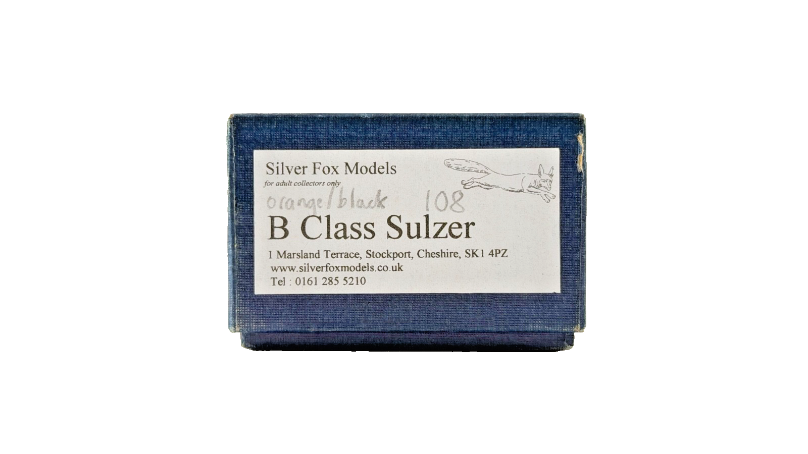 SILVER FOX MODELS OO GAUGE - IRISH ORANGE BLACK 101 CLASS B SULZER B101 - BOXED