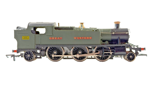 *SPARES* AIRFIX OO GAUGE 54150 - GWR GREEN PRAIRIE TANK 6110 LOCOMOTIVE