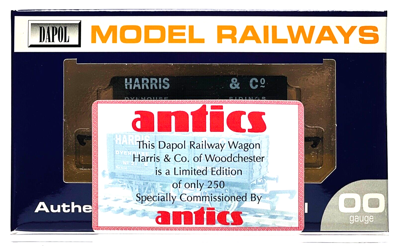 DAPOL 00 GAUGE - 'HARRIS & CO DYEHOUSE SIDINGS WOODCHESTER 21' (LIMITED EDITION)