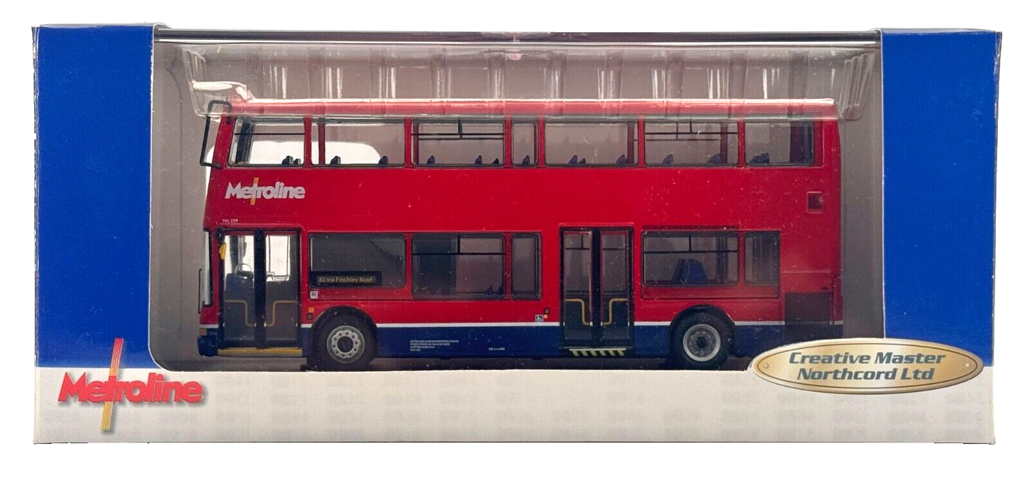 CMNL NORTHCORD 1/76 SCALE - UKBUS2003 - PLAXTON DENNIS TRIDENT METROLINE