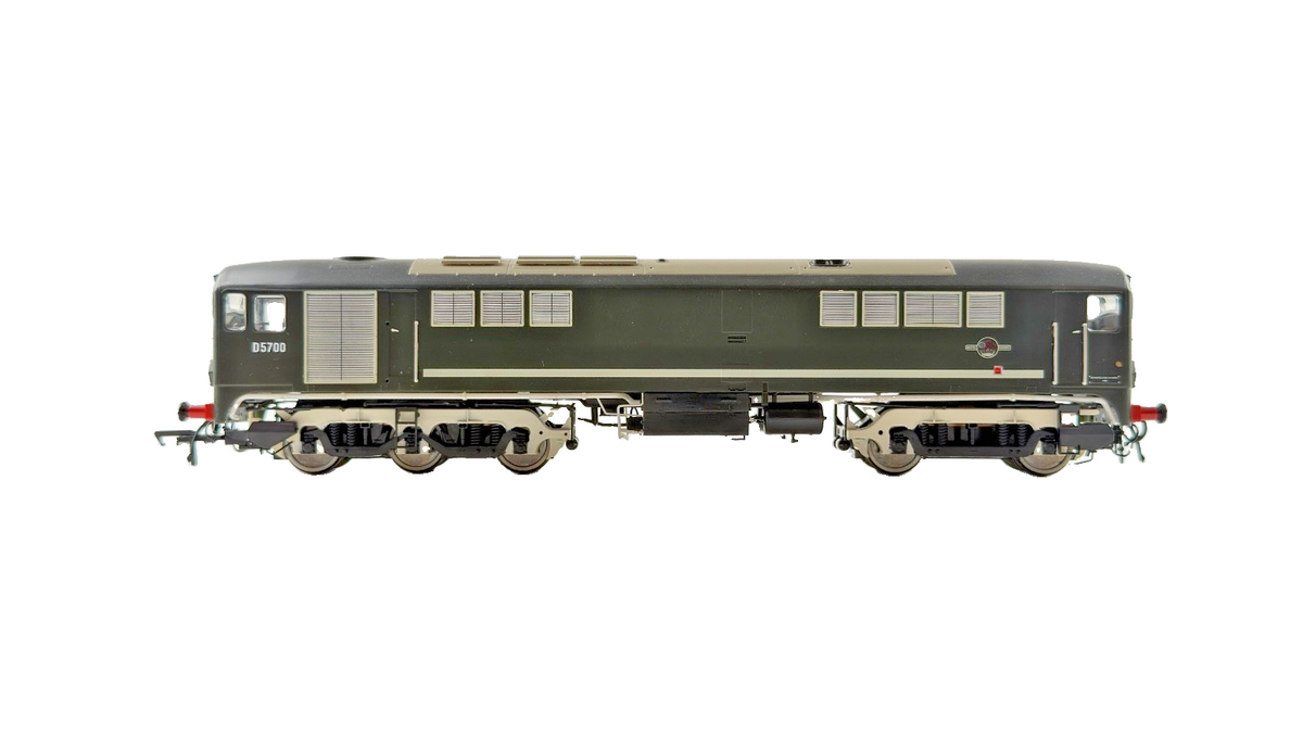 HELJAN OO GAUGE - 28001 - CLASS 28 DIESEL LOCOMOTIVE BR GREEN D5700 BOXED