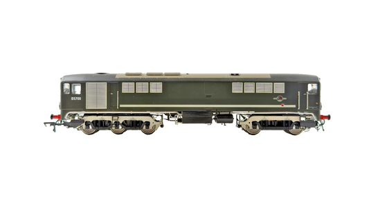 HELJAN OO GAUGE - 28001 - CLASS 28 DIESEL LOCOMOTIVE BR GREEN D5700 BOXED