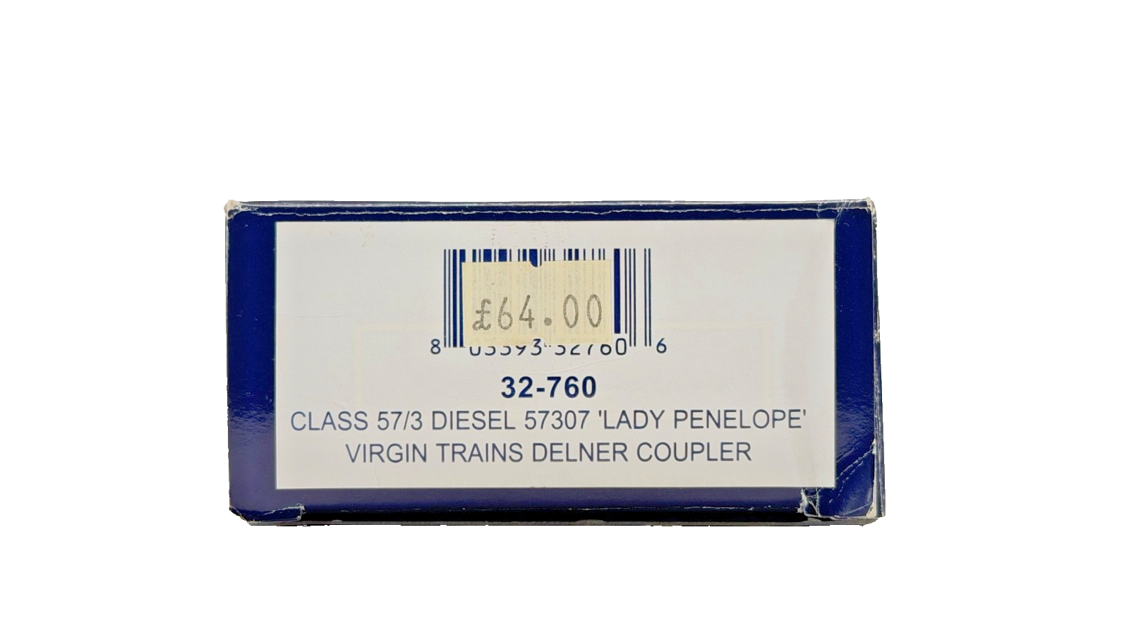 BACHMANN OO GAUGE - 32-760 - CLASS 57/3 DIESEL 57307 LADY PENELOPE VIRGIN TRAINS