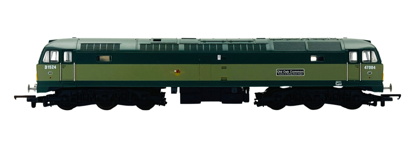 LIMA 00 GAUGE - L204835 - CLASS 47 DIESEL 47004 BR GREEN OLD OAK COMMON - BOXED