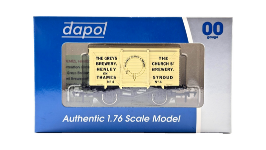 DAPOL 00 GAUGE - HOLMES HARPER & NEAMS GREYS BREWERY VAN NO.4 (LIMITED EDITION)