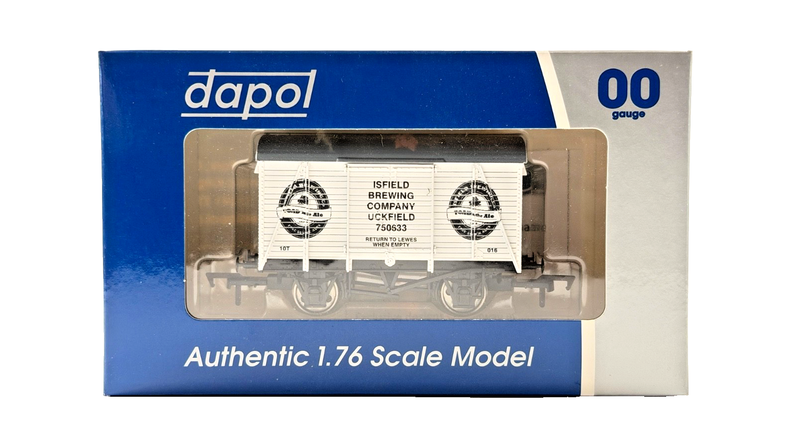 DAPOL 00 GAUGE - ISFIELD BREWING COMPANY UCKFIELD VENT VAN 016 (LIMITED EDITION)