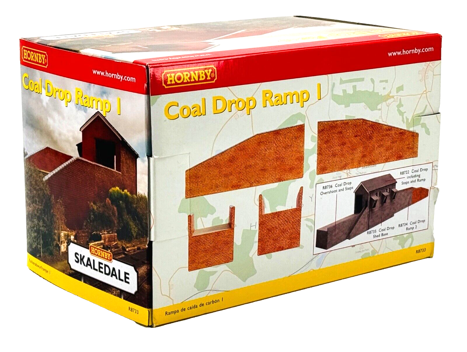 HORNBY 00 GAUGE SKALEDALE - R8733 - COAL DROP RAMP 1 - BOXED