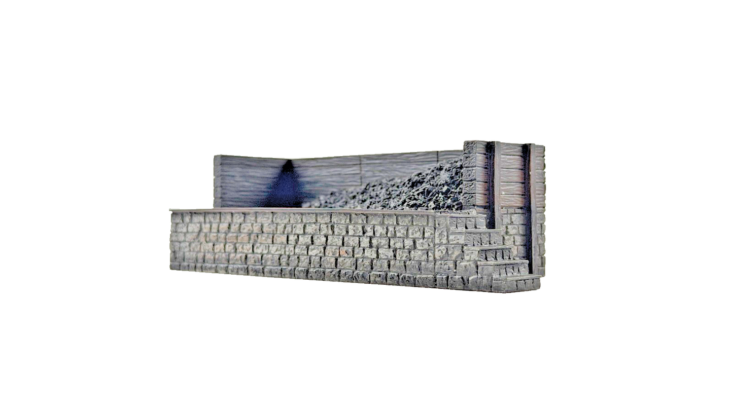 BACHMANN SCENECRAFT OO GAUGE - 44-0004 - COAL STAITHES STONE - BOXED