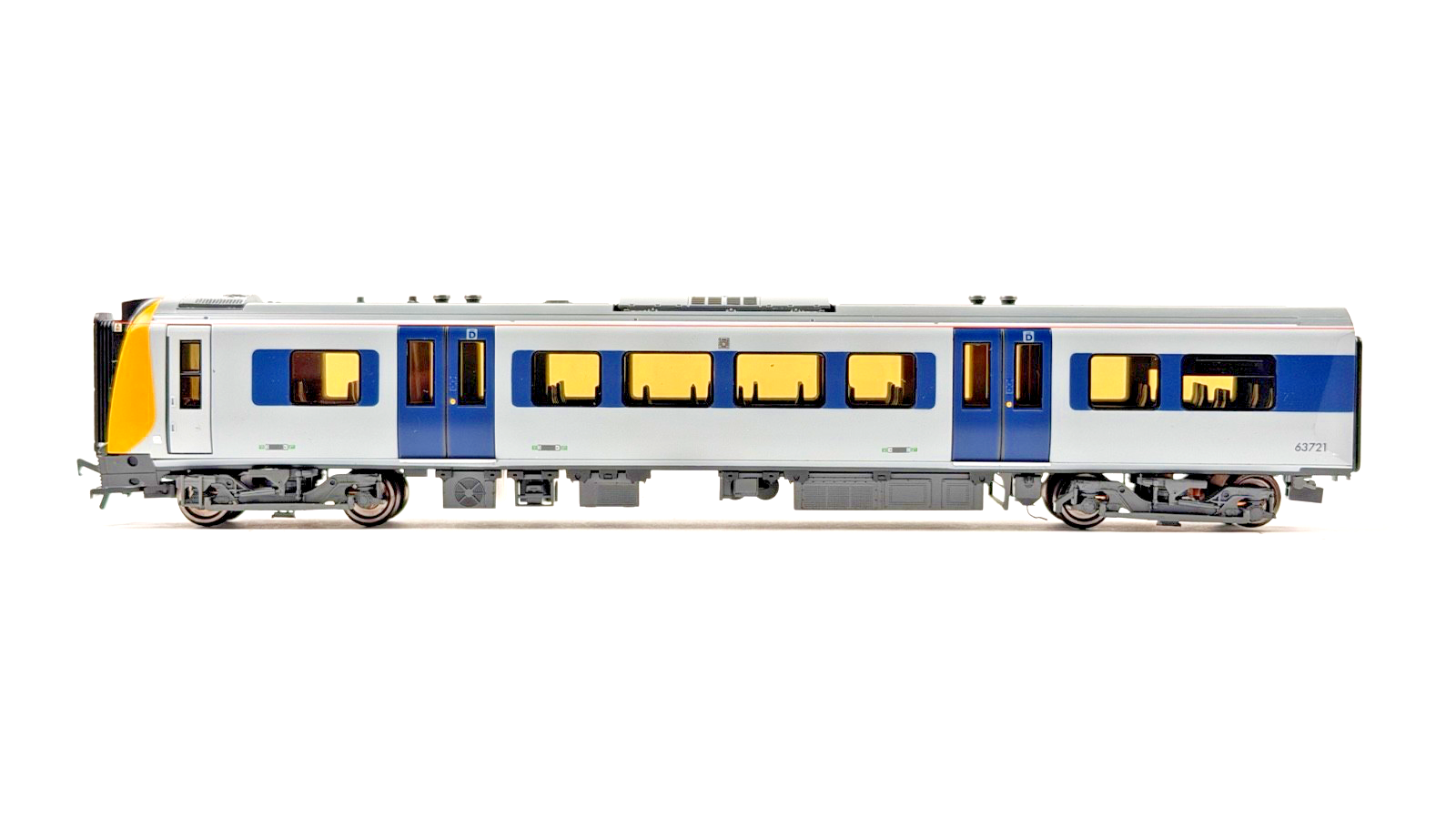 BACHMANN 00 GAUGE - 31-030 - CLASS 350/1 DESIRO FOUR CAR EMU APOLLO SILVERLINK