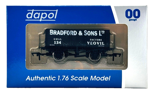 DAPOL 00 GAUGE - BRADFORD & SONS COAL FACTORS OF YEOVIL NO.134 (LIMITED EDITION)