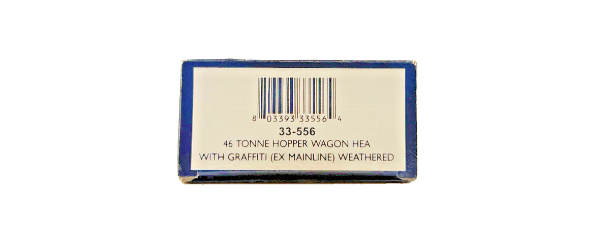 BACHMANN OO GAUGE - 33-556 - 46 TONNE HOPPER WAGON HEA WITH GRAFFITI WEATHERED