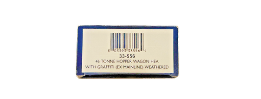 BACHMANN OO GAUGE - 33-556 - 46 TONNE HOPPER WAGON HEA WITH GRAFFITI WEATHERED