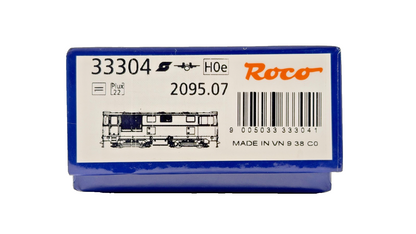 ROCO NARROW GAUGE HOe SCALE - 33304 - AUSTRIAN OBB DIESEL LOCOMOTIVE 2095.07