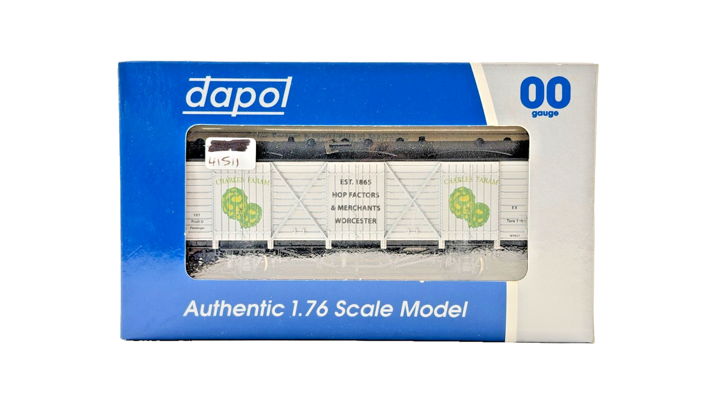 DAPOL 00 GAUGE - CHARLES FARAM HOP FACTORS WORCESTER FRUIT VAN (LIMITED EDITION)