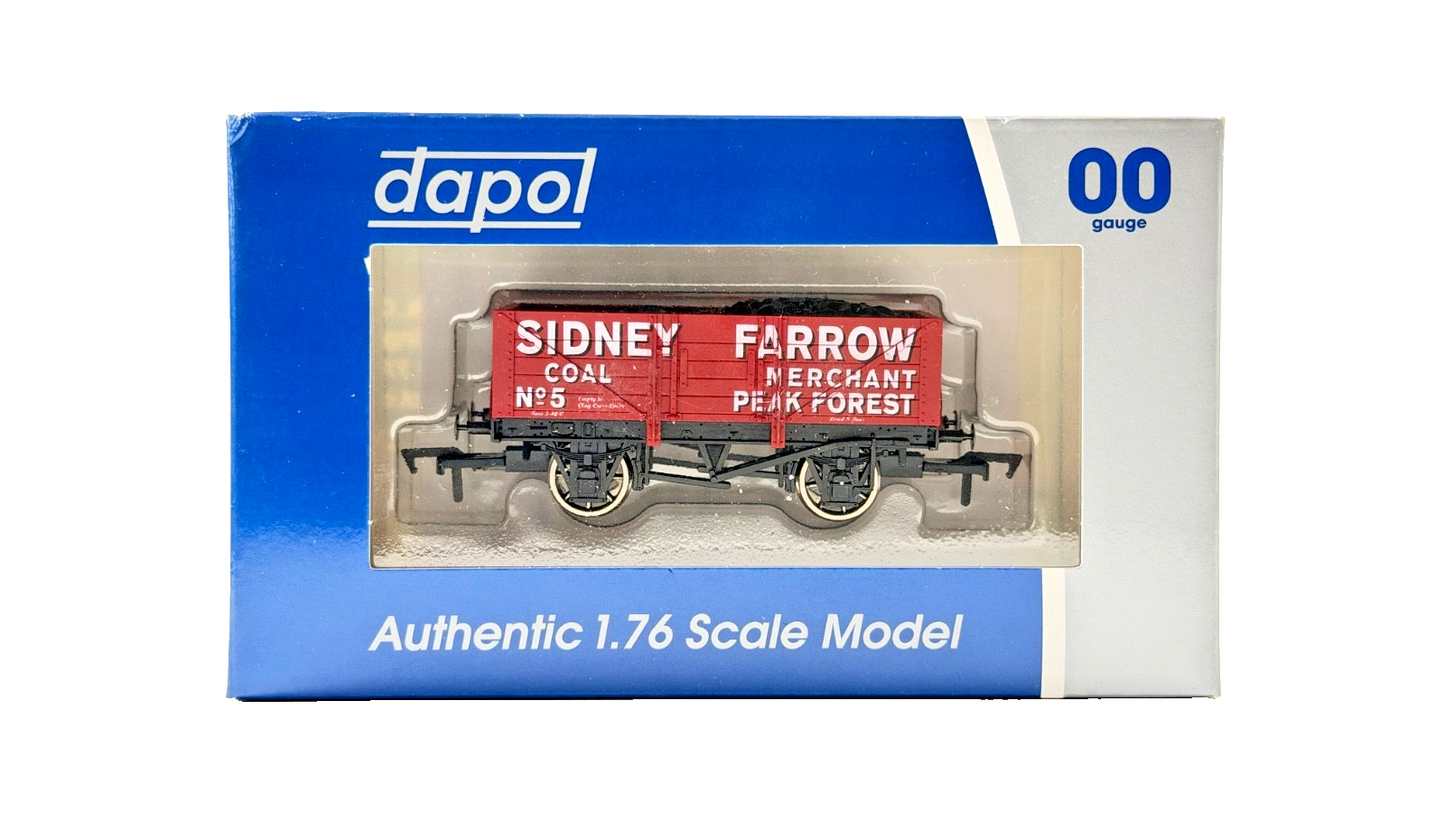 DAPOL 00 GAUGE - SIDNEY FARROW COAL MERCHANT PEAK FOREST NO.5 (LIMITED EDITION)