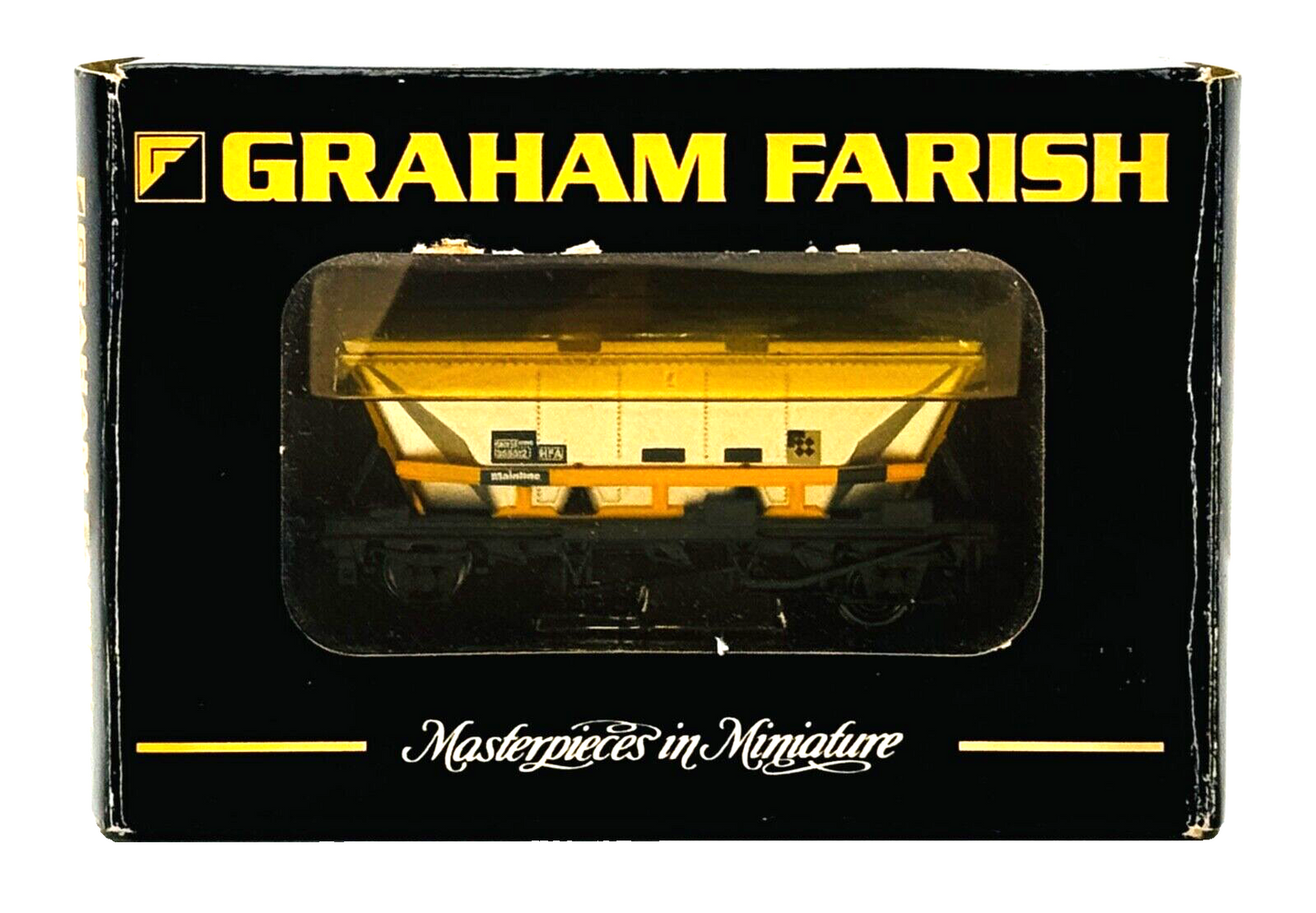 GRAHAM FARISH N GAUGE - 373-951 - HFA HOPPER WAGON WITH COVER MAINLINE - BOXED