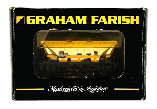 GRAHAM FARISH N GAUGE - 373-951 - HFA HOPPER WAGON WITH COVER MAINLINE - BOXED