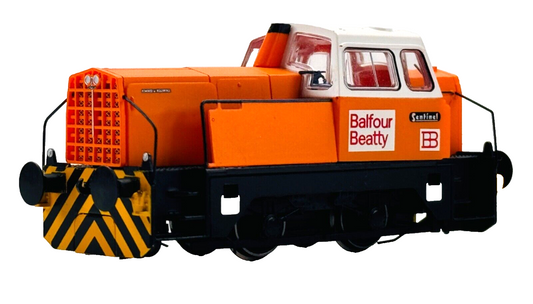 HORNBY 00 GAUGE - R3353 - 4WDH BALFOUR BEATTY SENTINEL DIESEL LOCOMOTIVE BOXED