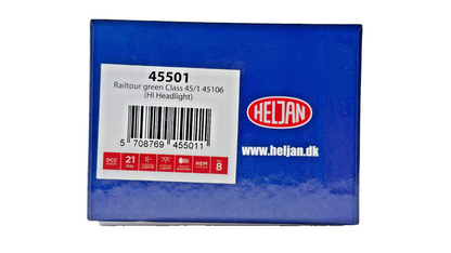 HELJAN OO GAUGE - 45501 - CLASS 45/1 DIESEL 45106 RAILTOUR GREEN (HI HEADLIGHT)