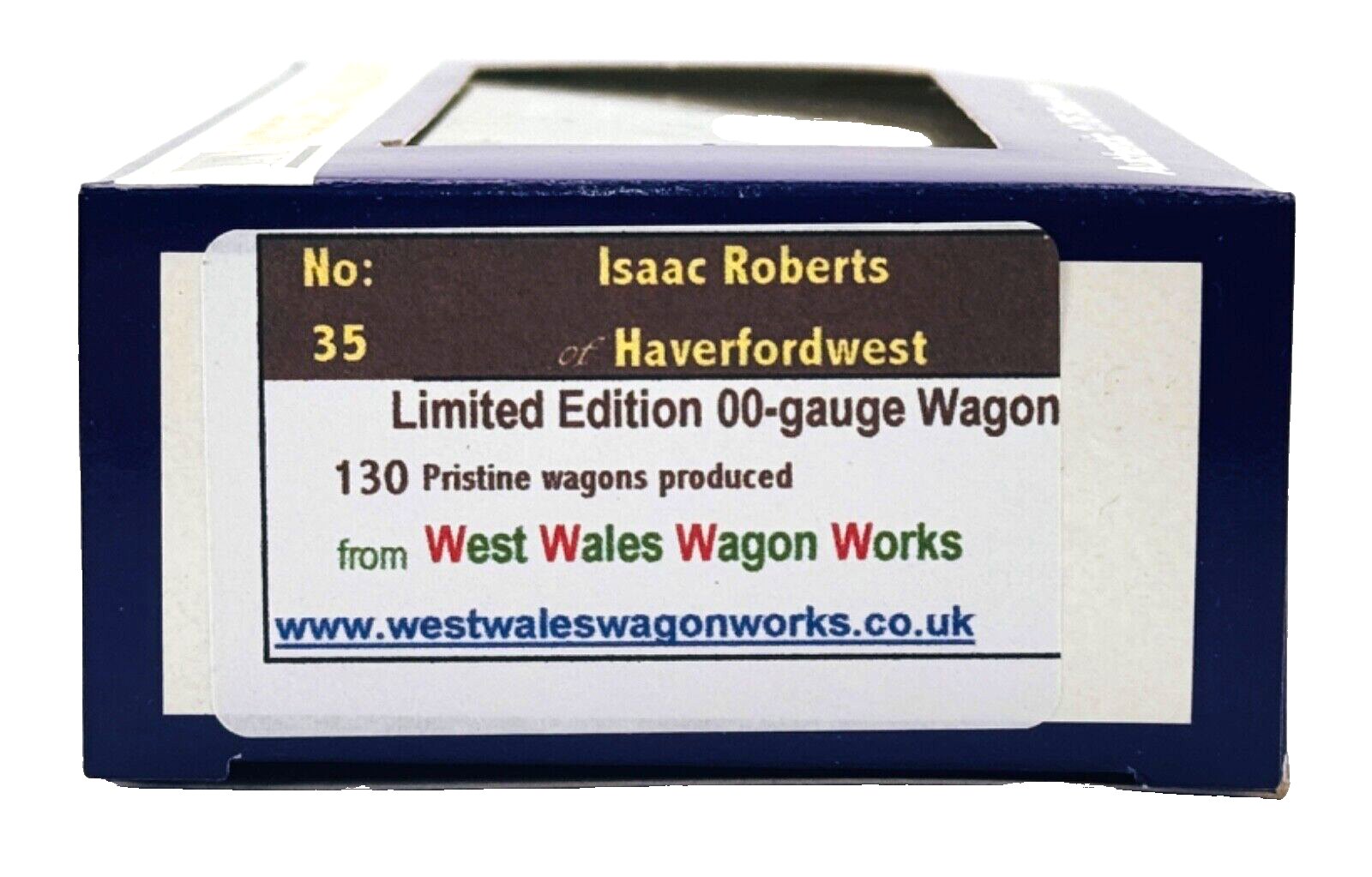 DAPOL 00 GAUGE - ISAAC ROBERTS COAL MERCHANT HAVERFORDWEST 19 (LIMITED EDITION)