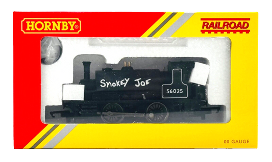 HORNBY 00 GAUGE - R3064 - BR BLACK 0-4-0 'SMOKEY JOE' NO.56025 - NEW BOXED