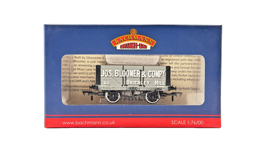 BACHMANN 00 GAUGE - 37-100S - 7 PLANK WAGON JOSEPH BLOOMER & COMPANY (WARLEY)