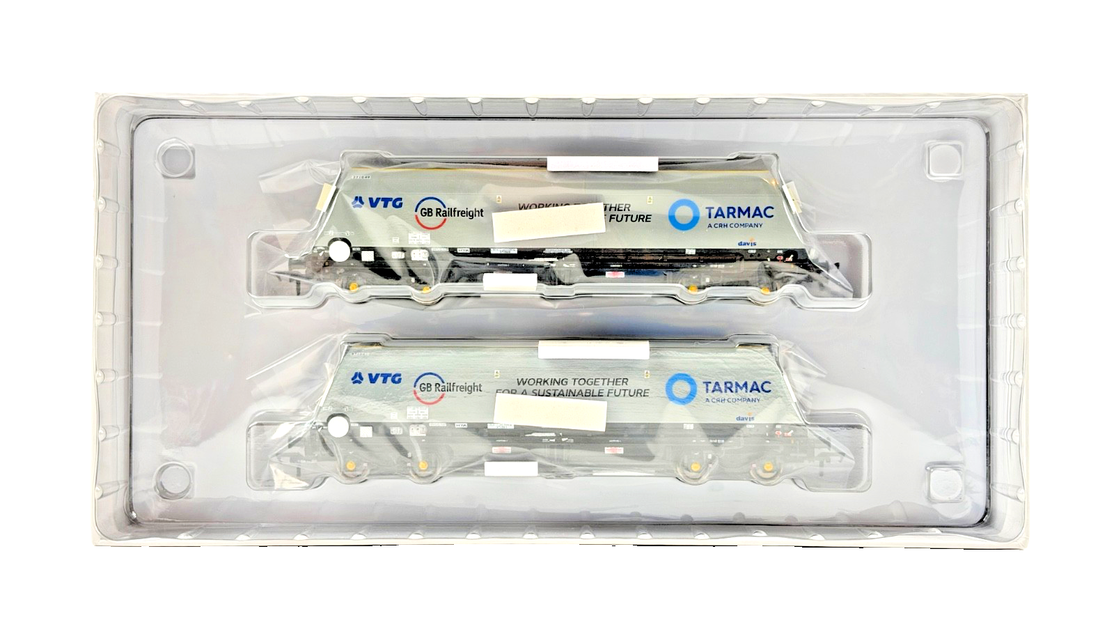 ACCURASCALE OO GAUGE - ACC2643TAR1 - CUTDOWN HYA PACK GBRF TARMAC VTG TWIN PACK