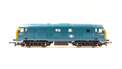 HORNBY 00 GAUGE - R337 - CLASS 29 DIESEL BR BLUE YELLOW CAB ENDS 6124 BOXED