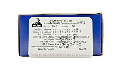 BACHMANN OO GAUGE - 31-475 - CLASS G2A 49395 BR BLACK EARLY EMBLEM NRM HERITAGE
