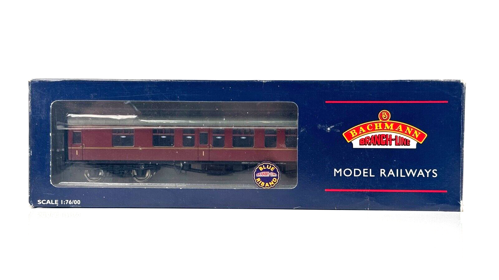 BACHMANN 00 GAUGE - 39-126B - BR MK1 COMPOSITE CK COACH MAROON BOXED