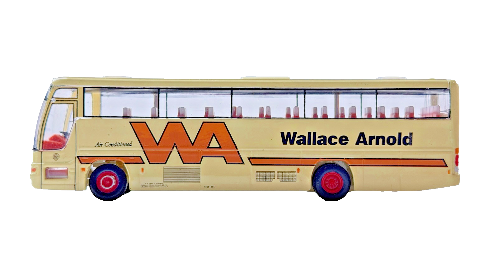 CORGI 1/76 SCALE - PLAXTON EXCALIBUR WALLACE ARNOLD COACH UNBOXED #2