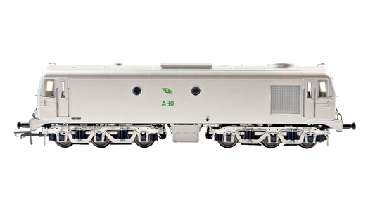 IRISH RAILWAY MODELS 00 GAUGE - IRM1101-A30 - A CLASS IRISH RAIL CIE SILVER A30