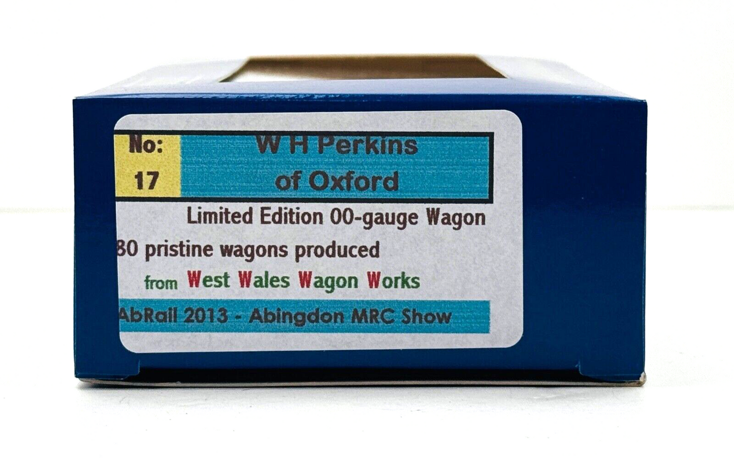 DAPOL 00 GAUGE - W.H PERKINS OF OXFORD WAGON NO.3 (LIMITED EDITION)