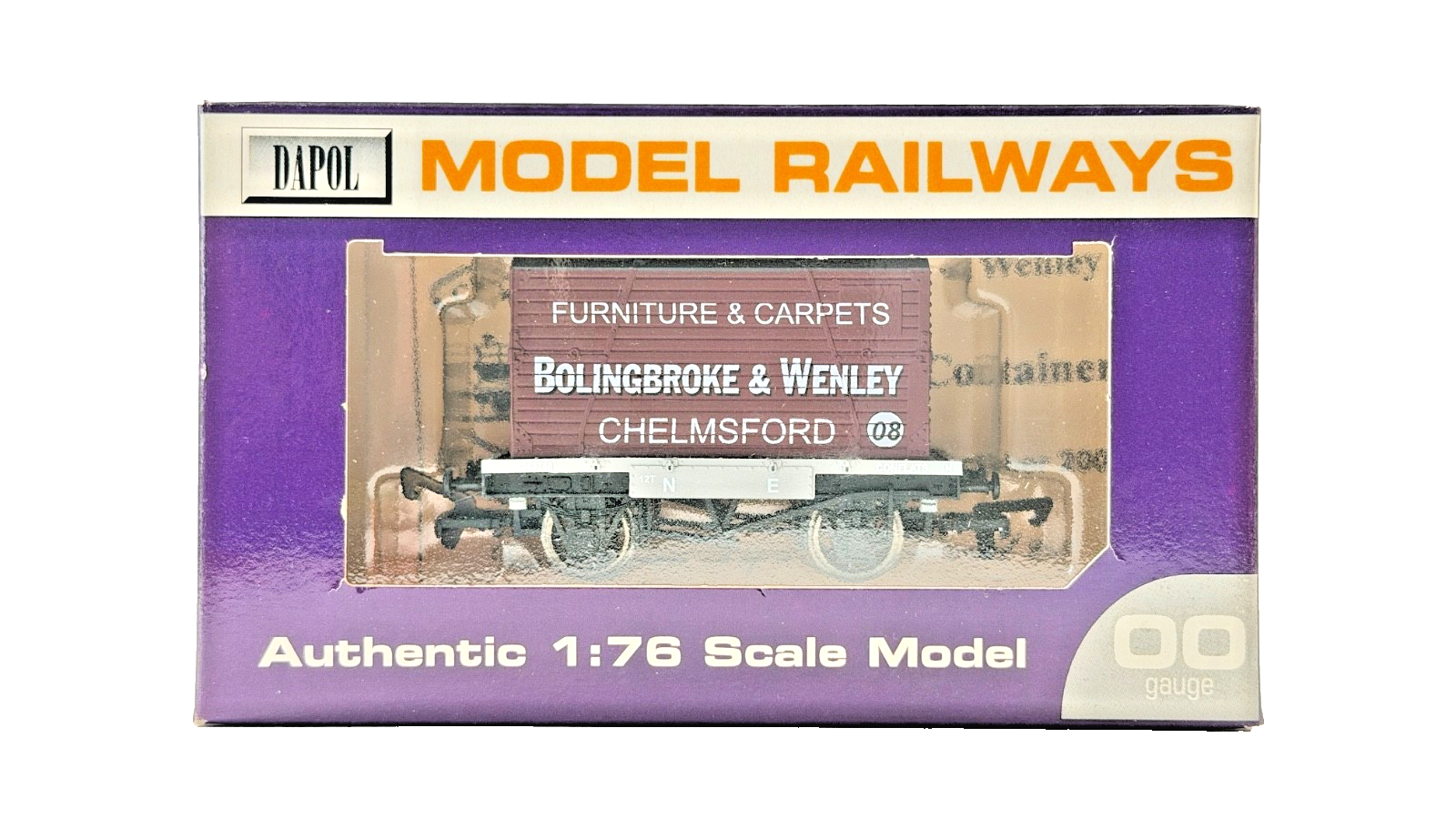 DAPOL 00 GAUGE - BOLINGBROKE & WENLEY CHELMSFORD NE CONFLAT 8 (LIMITED EDITION)