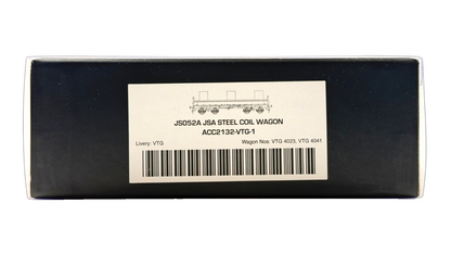 ACCURASCALE OO GAUGE - ACC2132-VTG-1 - JSA STEEL COIL WAGON VTG TWIN PACK