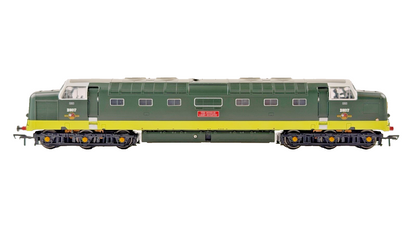 BACHMANN OO GAUGE - 32-529 - CLASS 55 D9017 DURHAM LIGHT INFANTRY TWO TONE GREEN
